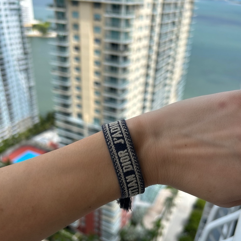 Christian Dior bracelet. Purchased from the flagship store in Saint Tropez.